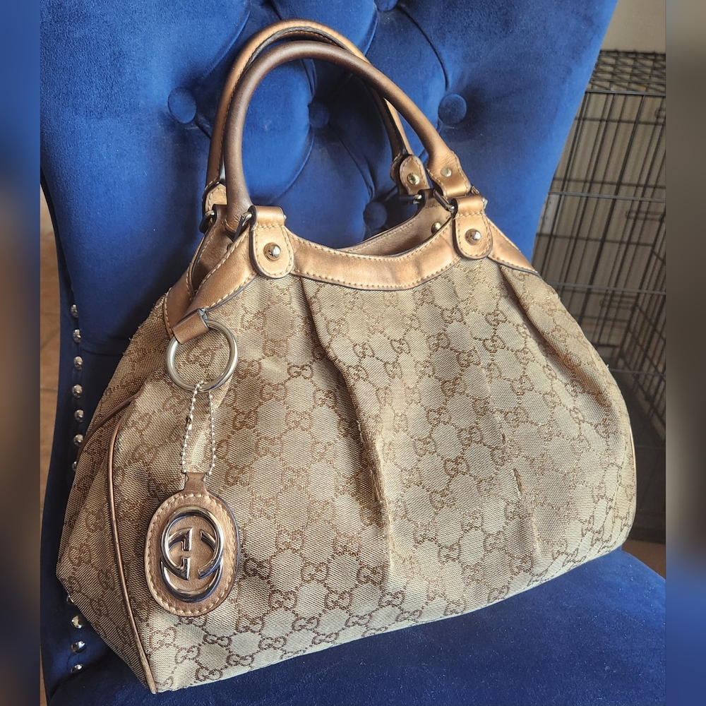 GUCCI GG Canvas Suki Tote
